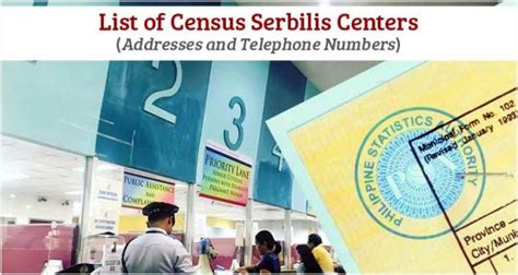 psa branches in metro manila|List of PSA Census Serbilis Centers .